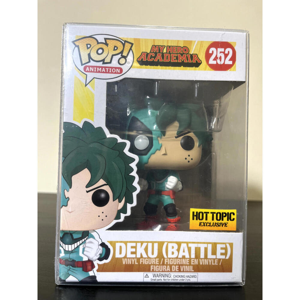 Funko Pop! Animation My Hero Academia Deku (Battle) #252 w/Protector